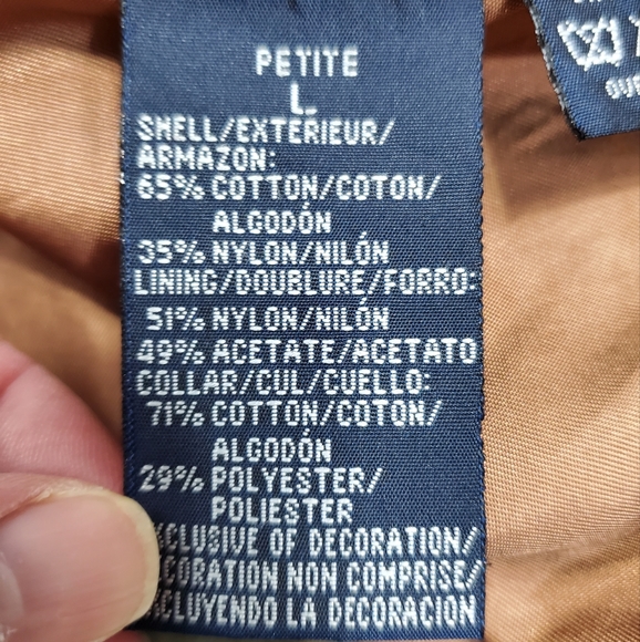 Liz Sport Petite Water & Wind Resistant Jacket - Picture 14 of 15